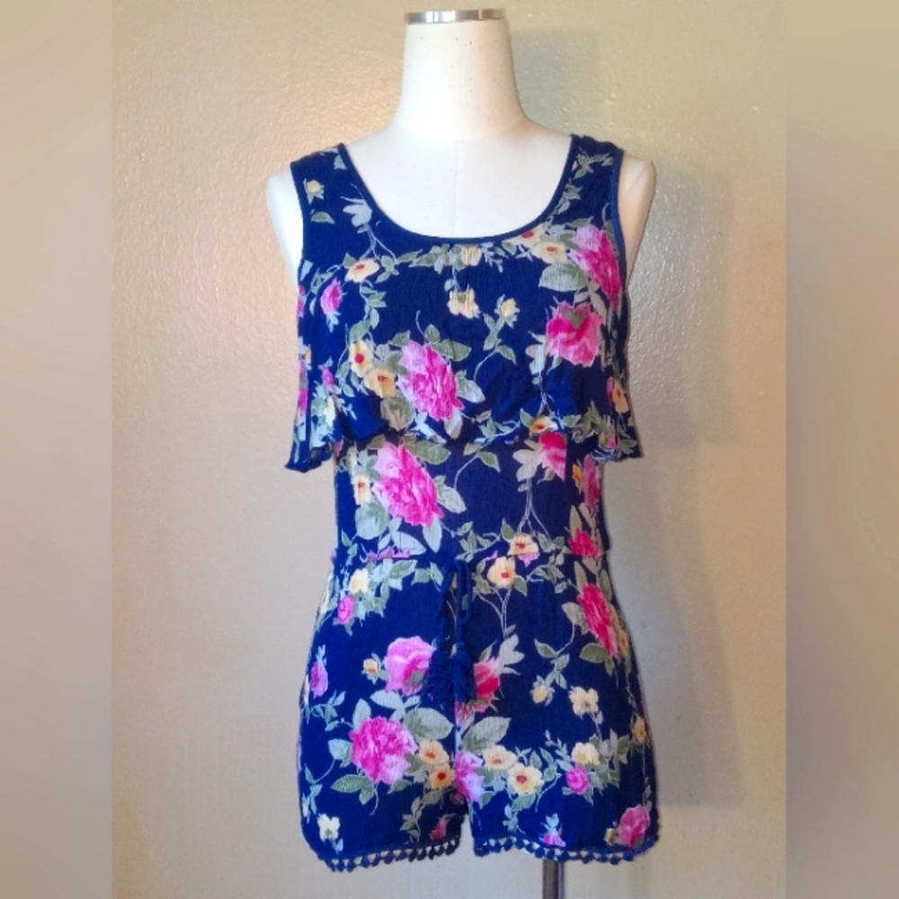 #95 Floral Zoe & Rose Romper !